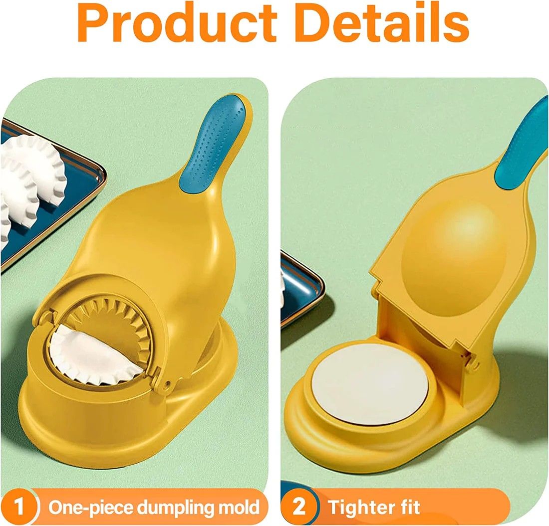 2 in 1 Dumpling Maker or Samosa Maker