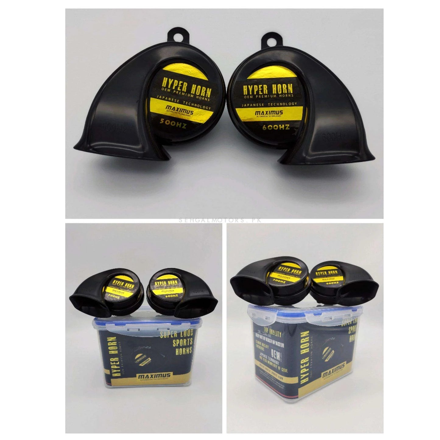 Maximus Premium Super Loud Durable Horn | Snail Horn