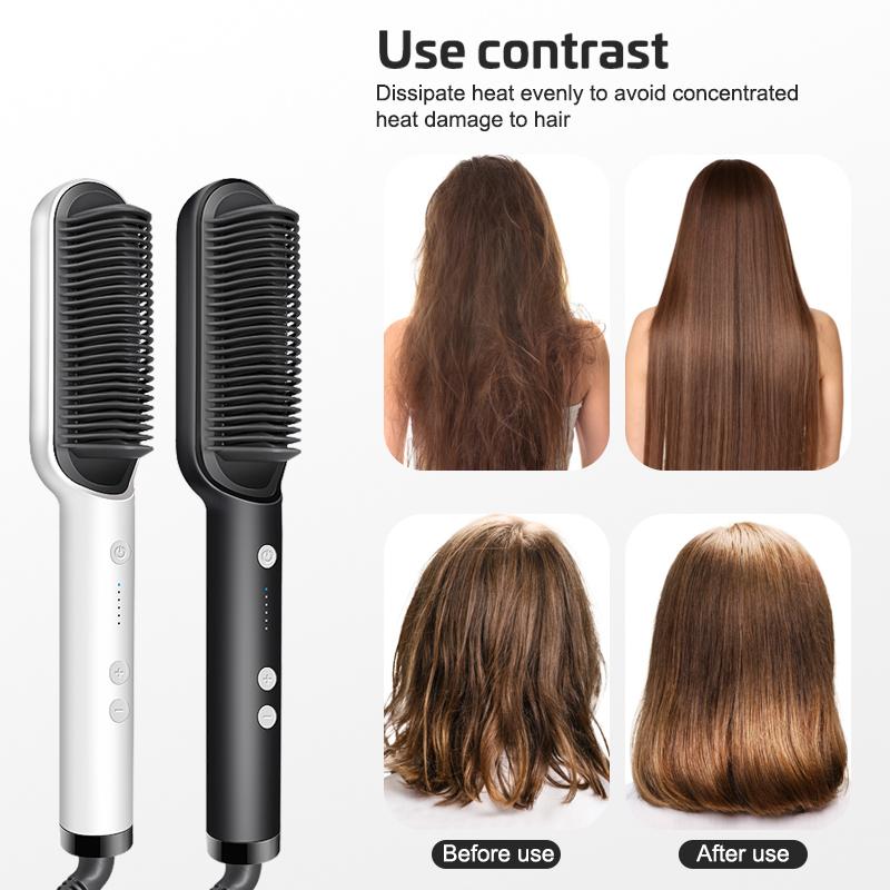 Multifunctional Professional Hair Comb Straighteners