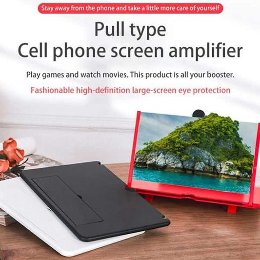 3D Folding Mobile Phone Screen Magnifier Bracket