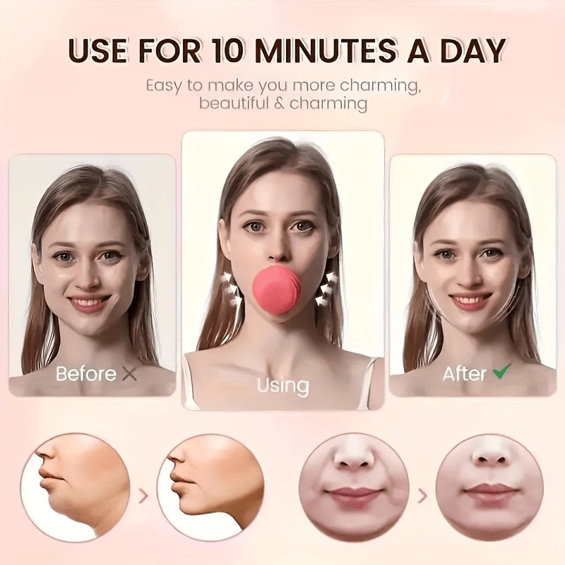 (Pack of 2) Silicone Fragrance Free V Line Chin Shaper Face Lift Tightening Tool