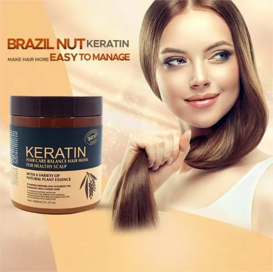 Imported Keratin Smoothing Hair Mask Revitalizing Cream