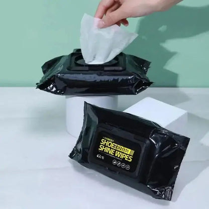 Disposable Shoe Cleaning Wet Wipes For Quick Shine